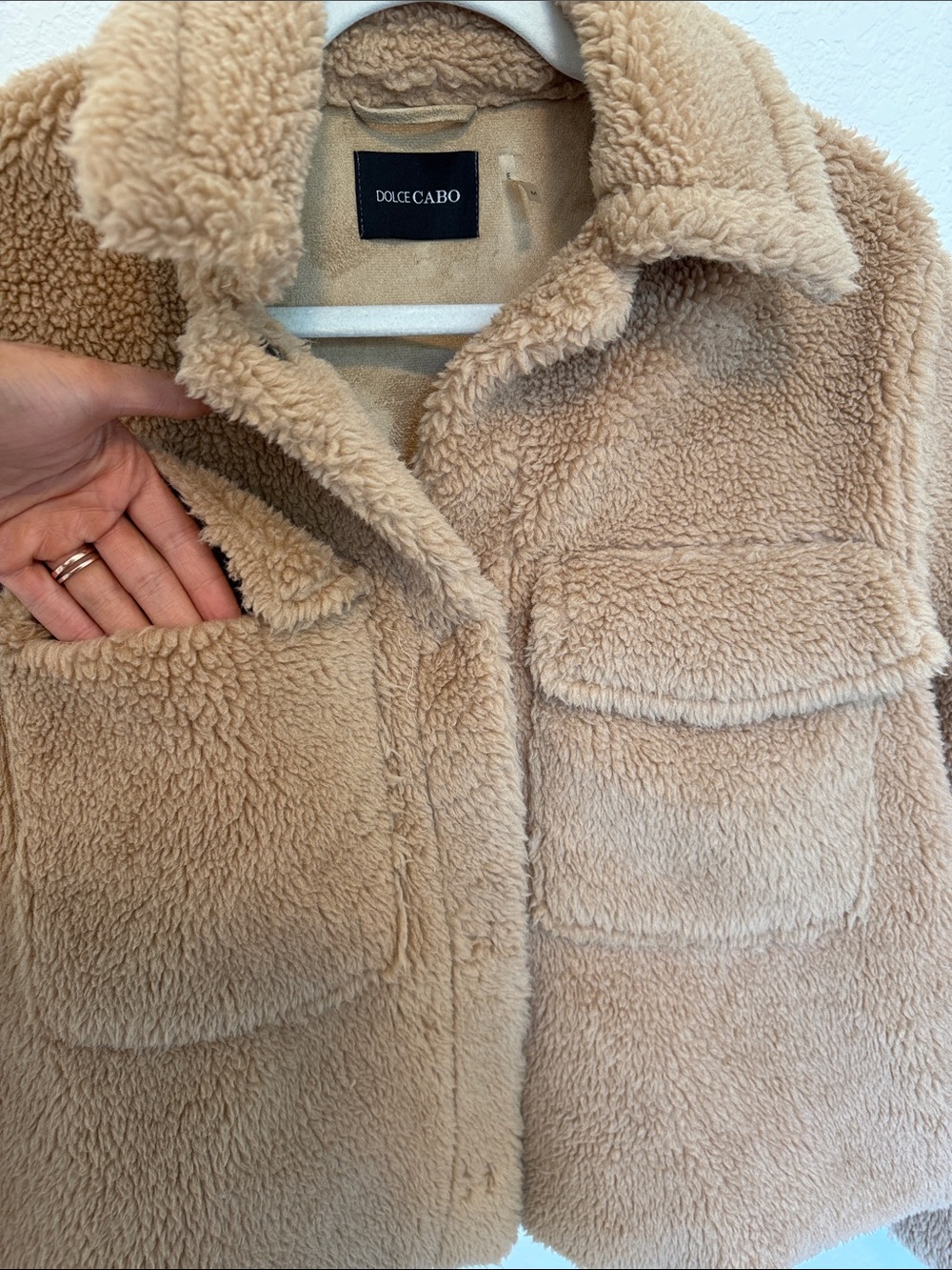 Sherpa Jacket, Fall Jacket - Picture 5 of 6